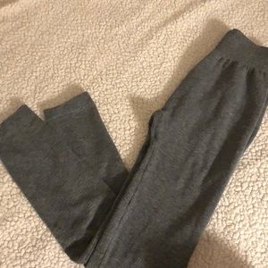 Grey Fleece leggings!